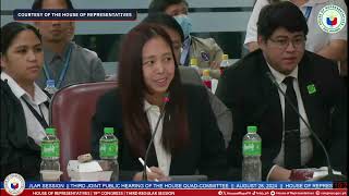 Cassandra Li Ong faces the House quad committee [upl. by Stucker]