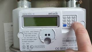 How to Get Gas meter Reading UK Smart Meter [upl. by Nauqahs]