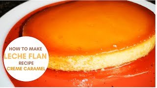 How to Make Leche Flan Recipe  Creme Caramel [upl. by Milburn129]