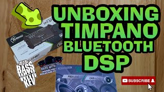 TIMPANO BLUETOOTH DSP TPTSP4BT UNBOXING [upl. by Ennelram398]