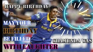 Happy Birthday Chaminda Vaas [upl. by Rosette]