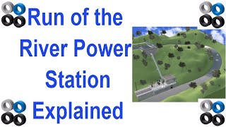 How Run of the River Hydroelectric Power Station Works [upl. by Nesmat]