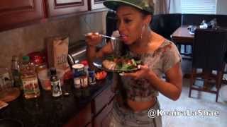 How to cook Fish and spinach salad quotIn the Kitchen with Keaira LaShaequot [upl. by Pas91]