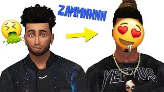 HE FINE OR WHATEVA 😘  GIVING MY FIRST MALE SIM A MAKEOVER  The Sims 4 [upl. by Beaver209]