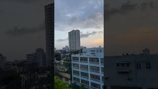 Unreal sunset Kolkata sunset view sunset viralvideo [upl. by Egon]