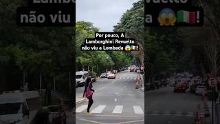 Por pouco A Lamborghini Revuelto não viu a Lombada 😱🇮🇹 [upl. by Gibbon]