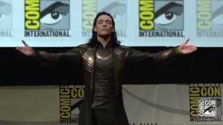 Loki at Marvel Studios San Diego ComicCon Panel  Official [upl. by Rickert]