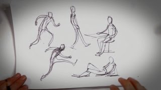 6 Tips about Gesture Drawing  Drawing Tips [upl. by Oremor258]