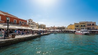 Chania Crete Travel Video  Holiday in Chania Creta  Detur I 2016 [upl. by Ahsimal]