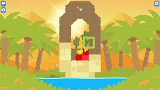 Snakebird Primer  Complete Walkthrough  Level 64 [upl. by Ecidna]