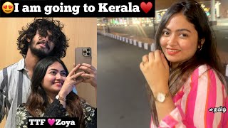 TTF🩷Zoya 😍I am going to Kerala for met her again😘🙈I fallen in her  TTF🔥 shaalin Zoya  love [upl. by Pitarys]