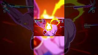 Ultra Instinct vs Beerus mczeareth dragonballsparkingzero dragonball [upl. by Dessma]