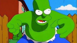 The Simpsons  Homer is the Incredible Hulk [upl. by Ziwot]