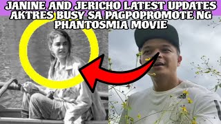 JANINE AND JERICHO LATEST UPDATES AKTRES BUSY SA PAGPOPROMOTE NG PHANTOSMIA MOVIE‼️ [upl. by Ardussi]