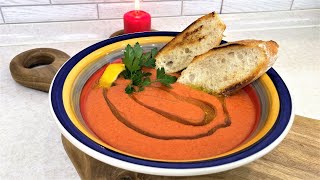 GAZPACHO TOMATO COLD SOUP fantfood [upl. by Ylus]