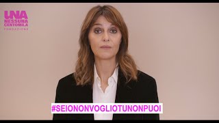 quotSe io non voglio tu non puoiquot Campagna 25 novembre 2024 [upl. by Ehpotsirhc]