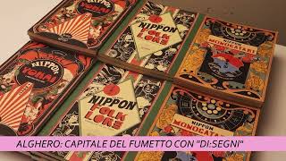 ALGHERO CAPITALE DEL FUMETTO CON quotDISEGNIquot [upl. by Esined303]