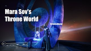 Visiting Mara Sovs Throne World  Secret Lore Found  Ahamkara Bones Fideicide II  Destiny 2 [upl. by Akiv]