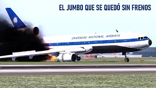 Avión Pesado se Queda sin frenos en Nueva York  Vuelo 032 de ONA [upl. by Aivatra]