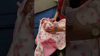 Diaper change in babies baby youtubeshorts childspecialist [upl. by Anoerb]