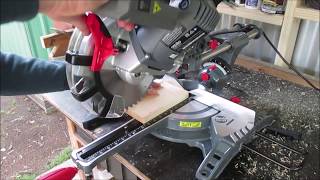 Ozito sliding compound mitre saw review [upl. by Eliezer840]