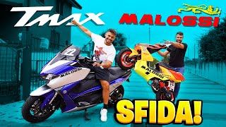 TMAX 530 vs AEROX MALOSSI 94cc 🔥LA SFIDA FINALE [upl. by Jermain459]