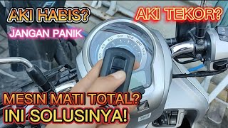 AKI SCOOPY 2021 KEYLESS HABIS  TEKOR INI SOLUSINYA [upl. by Sug361]