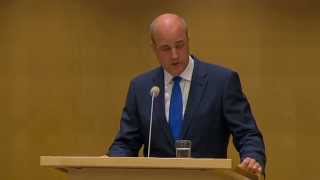 Regeringsförklaringen 2012  Fredrik Reinfeldt M [upl. by Nimajaneb]