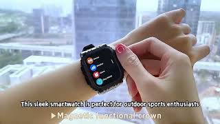 2024 GPS Smart WatchLG101 Outdoor Sports Smartwatch for Men [upl. by Nnaylloh]