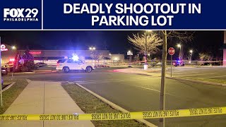 Parking lot shootout leaves one dead in Frankford alleged shooter cooperating [upl. by Marquardt]