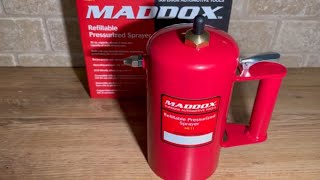 Harbor Freight MADDOX 32 oz Refillable Pressurized Sprayer ML11 Is it WORTH IT 59544 [upl. by Holloway]