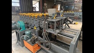 Gypsum Channel Roll Forming Machine [upl. by Akemeuwkuhc]