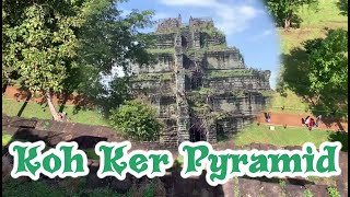 walk around Koh Ker Temple  Khmer Koh Ker pyramid [upl. by Eneliak]