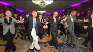 Fernando Sosa and Aldolfo Indacochea at Atlanta Salsa Bachata Dance Festival 2024 dancing Cha Cha [upl. by Deedee327]