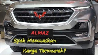 Wuling Almaz Spek Memuaskan Harga TerMURAH [upl. by Ecineg463]