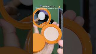 The Derma Co compact sunscreen newlaunch fyp skincare makeupaddict beauty reel oilyskin fypp [upl. by Ecnarrat]