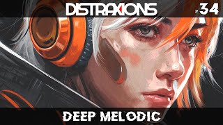 MELODIC TECHNO PROGRESSIVE DEEP 2024  Distraxions  Warped Live Set 034 house techno dj mix [upl. by Liva]