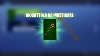 Fortnite CARLINO  GIOCATTOLO DA MASTICARE [upl. by Aramanta]