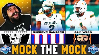 GoatHouses 2025 NFL Mock Draft  Mock The Mock [upl. by Aisatna]