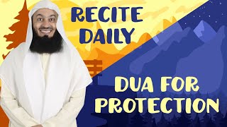 NEW  MUST READ  Simple Morning and Evening Protection recited by Mufti Menk [upl. by Kutchins]