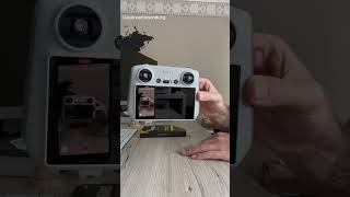 HowTo Cynova Screen Protector for DJI RC Controller [upl. by Liw]