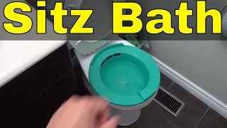 How To Take A Sitz BathFULL Tutorial [upl. by Akcimahs915]