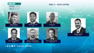 2021 SMART4SEA Virtual Forum Panel 1 Digital Shipping [upl. by Ylnevaeh]