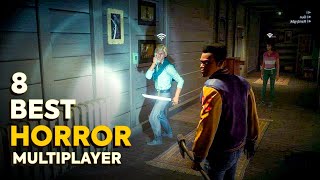 Top 8 Best Multiplayer Horror Games with Voice Chat 2024 [upl. by Lime]