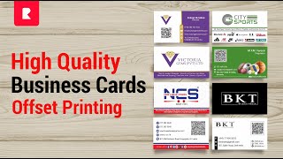 High Quality Business Cards  Offset Printing srilanka printingpress customizedbusinesscards [upl. by Pilif]