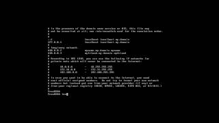 Hosts file in FreeBSD  Local DNS Mapping by Nicholas Lee Fagan [upl. by Martelli54]