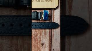 Navy Dollaro Custom Leather Strap For Sicura Watch [upl. by Kieffer23]