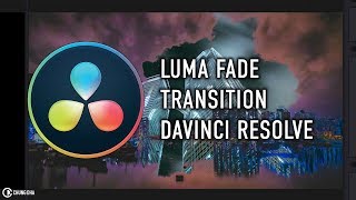 Luma Fade Transition 2min DaVinci Resolve 15 tutorial by Chung Dha [upl. by Rawdon]