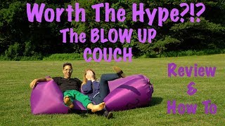 Blow Up Couch Debunking The Myth  Comfortable or Crappy How To amp Review [upl. by Lucchesi]