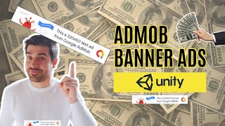 🆕 2024 HOW TO CREATE AN ADMOB BANNER AD IN UNITY  Unity Tutorial [upl. by Nosiaj]